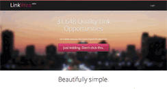 Desktop Screenshot of linkwax.com